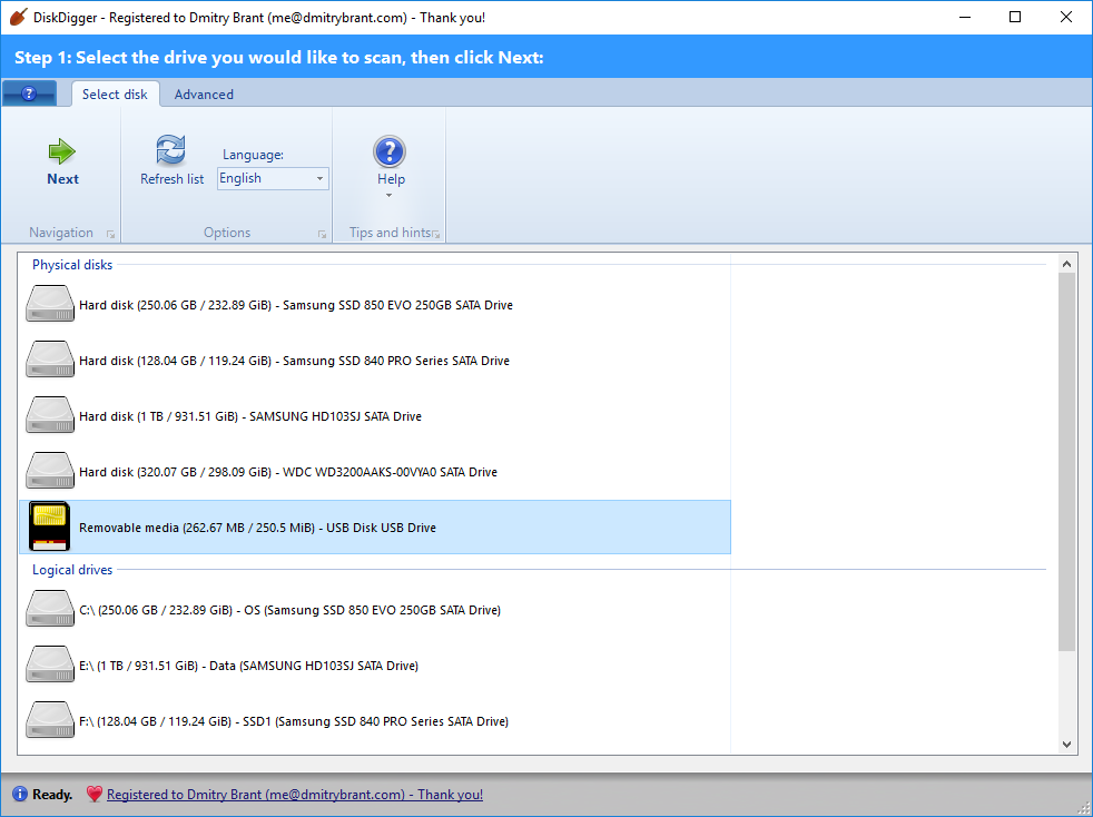 how to scan pendrive